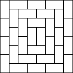 Running Bond Tile Pattern
